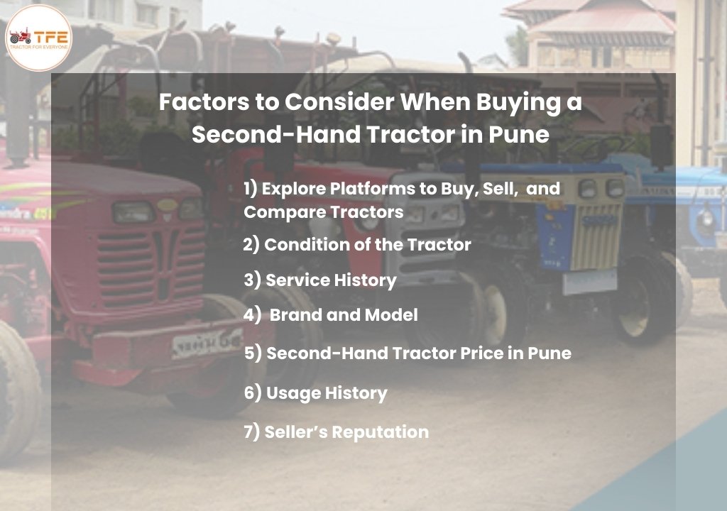 Factors to Consider When Buying a Second-Hand Tractor in Pune